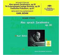 New KARL BOHM-R. STRAUSS: ALSO SPRACH ZARATHUSTRA. CD from Japan