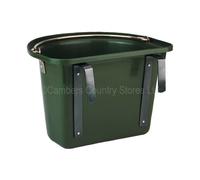 NEW Kerbl Feed Bucket With Hooks And Flat Back For Door Fence Stable Feeding