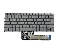 New Keyboard for Lenovo Xiaoxin Pro 14 2020 and 2021,Xiaoxin Air 14 2020 and 2021,IdeaPad Flex 5-14IIL05 5-14ARE05,Ideapad 3 Gen 6,IdeaPad 3-14ITL6 Series Laptop Silver Gray with Backlight