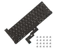 New Keyboard with Screws Kit EMC 3456 Replacement for MacBook Pro 13" A2289 2020 Year Keyboard US Layout