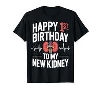 New Kidney Organ Transplant Recipient 1 Year Survivor T-Shirt
