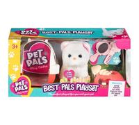 New Kids Best Pals Playset, Children Figurines Playset, Durable & Realistic Animal Figures for Toddlers, Kids Toy's with Pet House, Christmas Birthday Gift for kids, Ages 3+. (40 x 18 x 19cm) (Kitten)