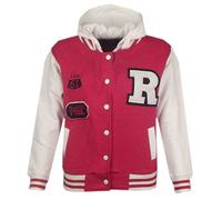 Kids B.B Hooded NYC FOX Jacket Long Sleeve Baseball Coat Girls Boys Age 1-13 Yrs