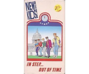 New Kids on the Block/In Step.Out of Time (Animated) VHS