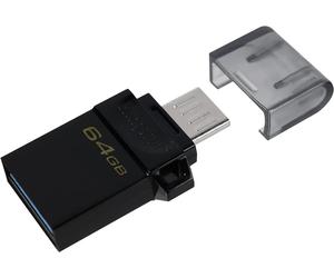 New Kingston Datatraveler MICRODUO3 16/32/64 128GB USB 3.2 Dual Micro USB Drive