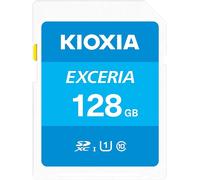 NEW Kioxia Exceria 128GB MicroSDXC U1 100MB/s Pc Memory Card Class 10 - Blue