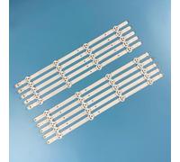 New Kit 10 PCS LED backlight strip for Panasonic TX-42AS500E TX-42A400B 42LRU70 SV0420A88_Rev3_B SV0420A88_Rev3_A_4LED_130930