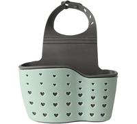 New Kitchen Sponge Holder, Kitchen Sink Organizer, Sink Caddy, Sink Tray Drainer Rack, Brush Soap Towel Holder (Green)1PC