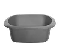 New Kitchen Whitefurze Silver Large Rectangular Washing Up Bowl Plastic Basin 9l
