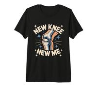New Knee New Me Knee Replacement Recovery Premium T-Shirt
