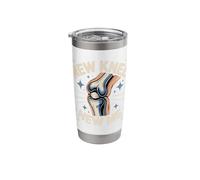 New Knee New Me Knee Replacement Recovery Stainless Steel Insulated Tumbler