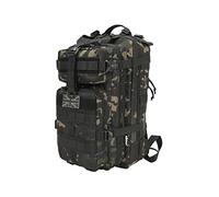 *New* Kombat Tactical Stealth Pack - 25 Litre Daypack - Multi Terrain Camo Black Night Camo