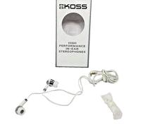 New Koss iL100w Earbuds - White w/ Magnetic Snap