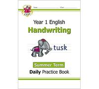 New KS1 Handwriting Daily Practice Book Year 1 Summer Term superb for catch up and learning at home PaperbacK 11 May 2020