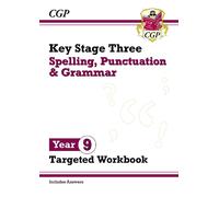 New KS3 Year 9 Spelling, Punctuation and Grammar Targeted Workbook (with answers)
