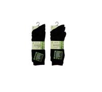 New Ladies 6 Pairs Extra Fine Bamboo Super Soft Anti Bacterial Socks 4-7 UK (UK, Numeric, 4, 7, Regular, Regular, Black)