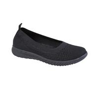 New Ladies Gym Memory Foam Slip On Get Fit Go Walking Comfy Trainers Shoes Size Black 3
