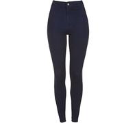 New Ladies High Waisted Super Skinny Stretch Ankle Joni Tube Pencil Jeans Jeggings UK Size 6-16 (UK12 / EU40, Dark Blue)