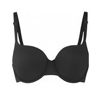 New Ladies Women's Beauform T-Shirt Full Cup Coverage Bra Size 32A-40E (C, Black, 38)