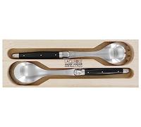 New Laguiole 2pc Salad Serving Set in Tray (Black)