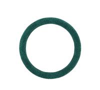 New Lamb Wool Winter Car Steering Wheel Cover Cute Warm Anti-slip Wear General Car Handle Cover (Color : Green)