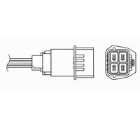 New Lambda Sensor for NISSAN:MARCH II,MICRA II,VERITA II 22690-1F700