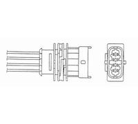 New Lambda Sensor for OPEL VAUXHALL:VITA B,CORSA B,CORSA Mk I,ASTRA G Delvan