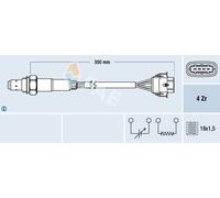 FAE 77155 Oxygen Sensor Rear Fits Opel Corsa C Combo Tour BOX Body/Mpv Vectra B