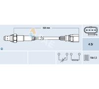 Lambda Sensor for SEAT SKODA VW FAE 77438