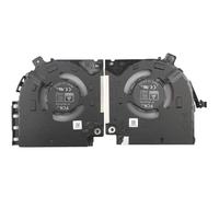 New Laptop CPU+GPU Cooling Fan Replacement for Dell Alienware X15 R1 X15 R2 RTX30 Series 082VD4 0V0G61 DFS5K22305283T FND3 DFS5K22115371S FND2 ND85C42-21F16 ND85C43-21F17 DC5V 0.5A Fan