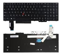 New Laptop Keyboard with Pointer Replacement for Lenovo IBM ThinkPad E580 E585 E590 E595 T590 L580 L590 P52 P53 P53S P72 P73 (Not Fit P52s) US Layout Black Frame No Backlight