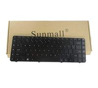 New Laptop Replacement Keyboard with Ribbon Cable for HP Compaq Presario CQ62 G62 G56 CQ56 series Compatible with part number 595199-001 613386-001 6098 Cq56-100 G56-100 G62-340US Black US Layout