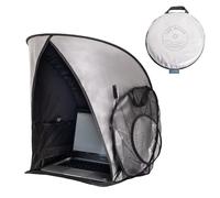 New Laptop Sun Shade for Working Outside | Heat & Light Reflective Fabric | Reduces Glare Outdoors | Perfect Viewing Angle | Fits up to 17” Screens | Foldable & Portable Shield Cover