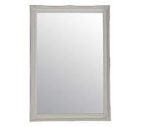 NEW LARGE 34" X 24" SHABBY CHIC STYLE SWEPT GLASS WALL/HALL MIRROR - 6 COLOURS AVAILABLE - PLEASE USE THE DROP DOWN AT THE SIDE OF THE PHOTOGRAPH TO SELECT THE COLOUR YOU REQUIRE, WHITE