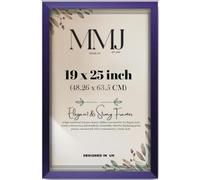 New Large 48x63cm Poster Frame in Purple Colour | 19x25 Inch | Modern Wall Hanging Photo Frame for Living Room, Gallery & Office Décor Z-01