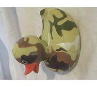 NEW LARGE FLOATING BATH RUBBER DESIGNER DUCK FUN GIFT ARMY CAMOUFLAGE CAMO YARTO