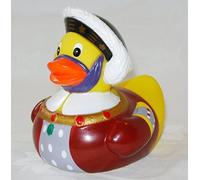 NEW LARGE FLOATING BATH RUBBER DESIGNER DUCK FUN GIFT HENRY VIII EIGHTH Yarto by Yarto