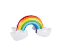 NEW Large Inflatable Rainbow Hawaiian Pride Party Accessory 48cm/19in