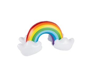 NEW Large Inflatable Rainbow Hawaiian Pride Party Accessory 48cm/19in