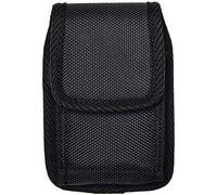 New Large Size Nylon Pouch (Belt Clip) for Freestyle Libre 3 & Freestyle Libre 2 with Cover (Case) On (V2L-Black)