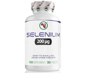 *New Launch* | Nutriodol Selenium 200 μg (L-Selenomethionine) - 365 Vegan Micro-Tablets | High Bioavailability | Contributes to the Maintenance of Normal Hair, Nails and the Immune System.
