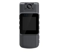 New Law Enforcement Recorder High Definition 2K With WiFi Long Lasting Battery Life Webcam with Remote Control 4k (Black, 10X4CM)