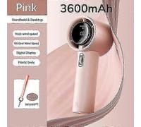 new LBQ JISULIFE Portable Hand Fan , 100 Wind Speeds, Mini Bladeless Handheld Fan, USB Rechargeable Personal Fans, Electric Eyelash Fan -New 7-9 36...