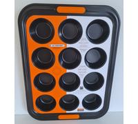 NEW - Le Creuset 12 Cup Muffin Tray - Non-Stick Carbon Steel - 941001400