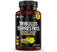 New leaf health Have one to sell? Sell it yourself Tribulus Terrestris 6000mg High Strength 120 Tablets Enriched with Ashwagandha in Dark Green New leaf health Dark Green