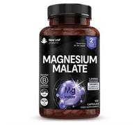 New Leaf Products Magnesium Malate 1200mg Elemental 180mg 120 Vegan Capsules