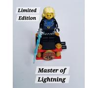 NEW LEGO 71866 NINJAGO MASTER OF LIGHTNING MINIFIG LIMITED EDITION & ACCESSORIES