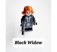 NEW LEGO 76291 MARVEL SUPERHEROES BLACK WIDOW MINIFIGURE WITH ACCESSORIES