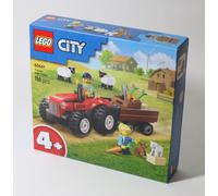New LEGO City Farm 60461 Red Tractor With Trailer Set Sealed Dog Sheep Animals