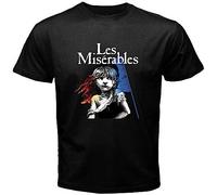 New Les Miserables Broadway Show Musical T Shirt Graphic Top Tee Camiseta Short-Sleeve Men T-Shirt (Small)